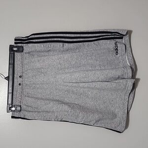 Adidas Men's Medium Athletic Shorts Grey/Black